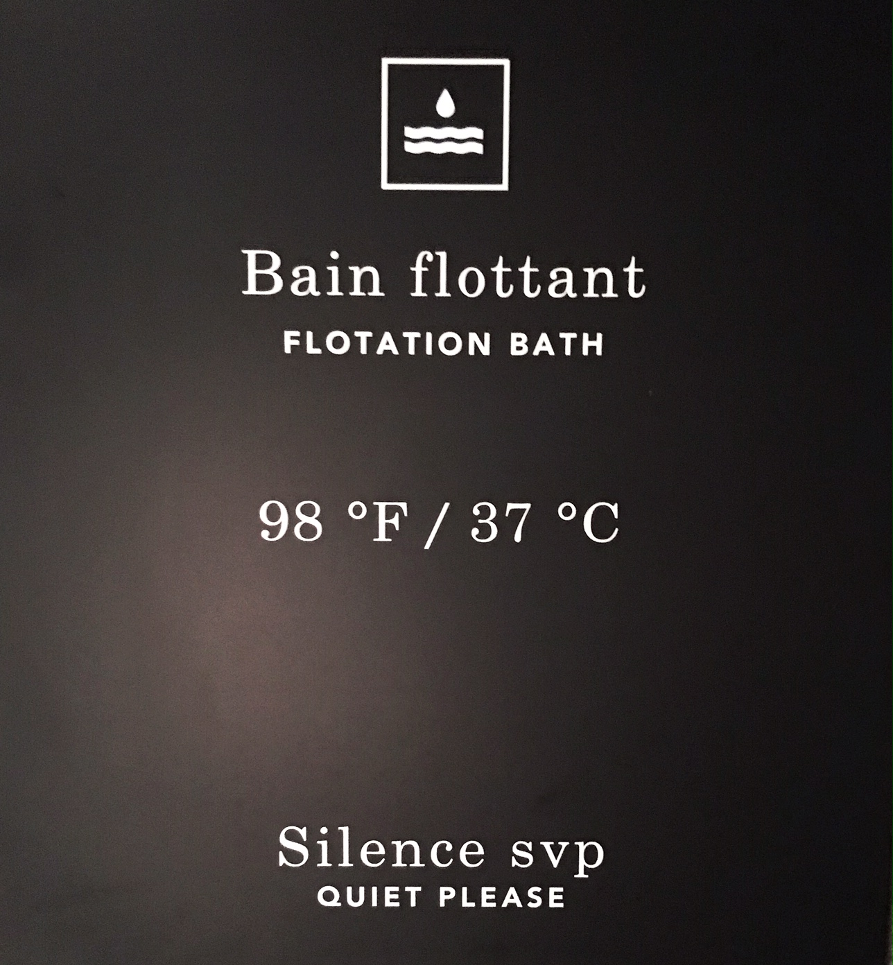 bain flottant