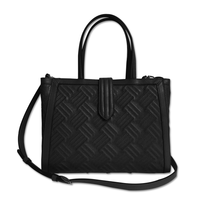 sac structuré noir
