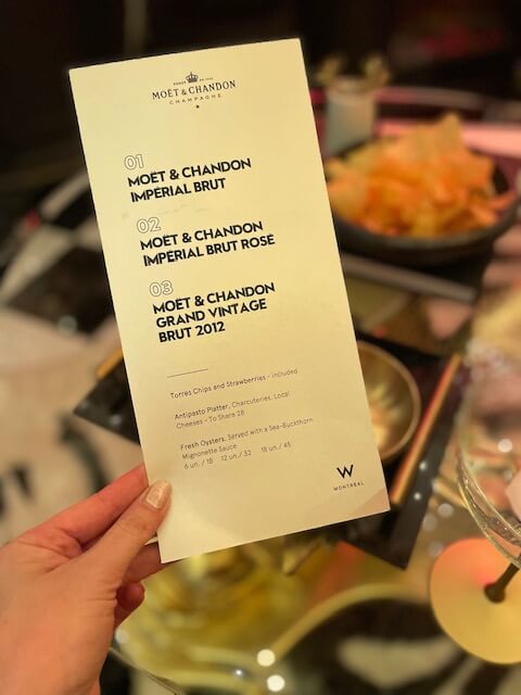 dégustation de champagnes