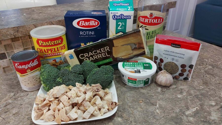 recette de casserole de poulet brocoli