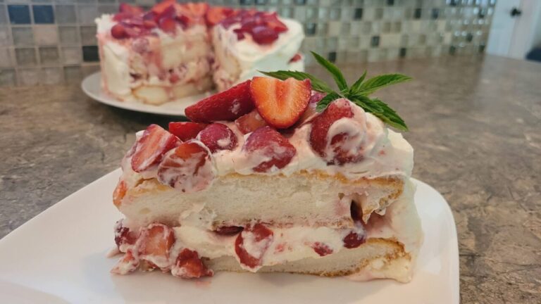 shortcake aux fraises