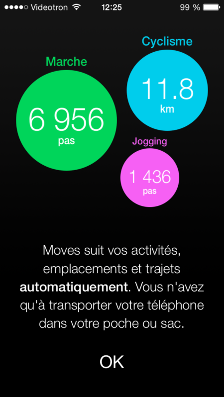 Capture d'écran Moves